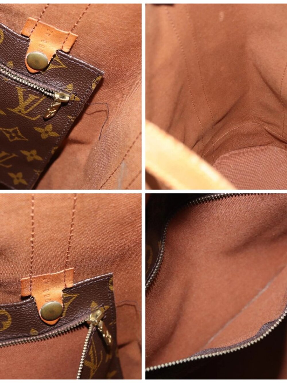 LOUIS VUITTON Monogram Randonnee GM Shoulder Bag M42244 LV Auth 169098 - Picture 15 of 16